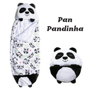 JUGLES® - Pelúcia que vira saco do dormir - Pan Pandinha