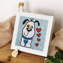 Kit Completo - Pintura em Diamante Kids - Dog - 15x15cm
