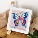 Kit Completo - Pintura em Diamante Kids - Borboleta - 15x15cm