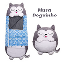 JUGLES® - Pelúcia que vira saco do dormir - Musa Doguinho