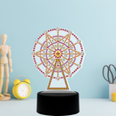 Kit completo - Luminária com Pintura em Diamantes - Roda Gigante