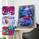 Kit Completo - Pintura em Diamantes - Fada - 30x40