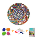 Kit completo - Mandalas em Abajur com Pintura em Diamantes