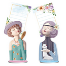 Kit 2 Suportes para Fotos/Cartões - Pintura em Diamante - Moças 2