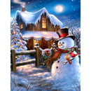 Kit Completo - Pintura em Diamantes - Lar de Natal