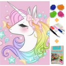 Kit Completo - Pintura em Diamantes - Doce Unicórnio