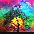 Kit Completo - Pintura em Diamantes - Céu Multicolor