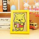 Kit Completo - Pintura em Diamante Kids - Ursinho Pooh 15x20cm