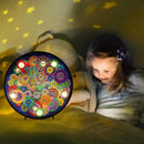 Kit completo - Mandalas em Abajur com Pintura em Diamantes