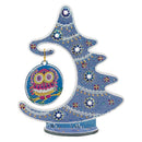 Kit Completo - Árvore de Natal com Pintura em Diamantes - Violeta