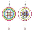 Kit completo - Ornamento de vento em Pintura em Diamantes - Mandala Estrela 3