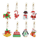 Kit Completo - Pingente em Pintura Diamantes - Natalino 3 - kit com 8