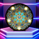 Kit completo - Mandalas em Abajur com Pintura em Diamantes