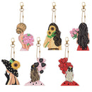Kit Completo - Pingente em Pintura Diamantes - Meninas