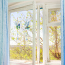 Kit 2 Ornamentos de Pendurar em Pintura em Diamantes - Pombos