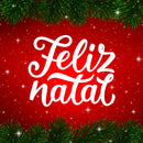 Kit Completo - Pintura em Diamantes - Feliz Natal