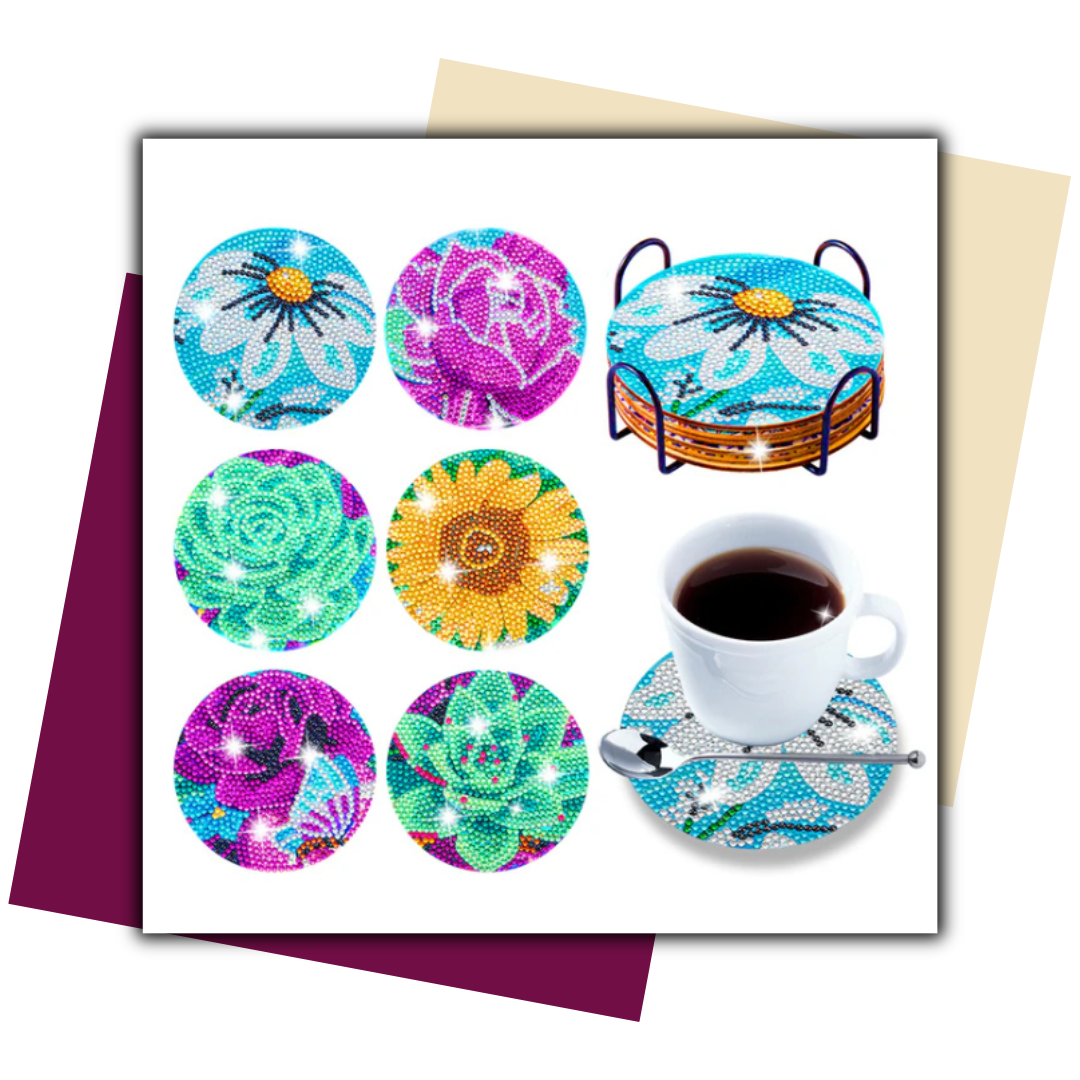 Tudo em Pintura em Diamante - Descanso de Mesa