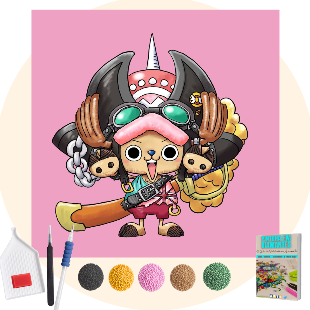 Kit Completo - Pintura em Diamantes - Chopper