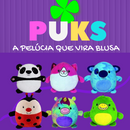 Pelúcia que vira blusa - Puks
