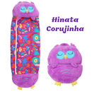 JUGLES® - Pelúcia que vira saco do dormir - Hinata Corujinha