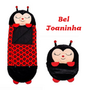 JUGLES® - Pelúcia que vira saco do dormir - Bel Joaninha