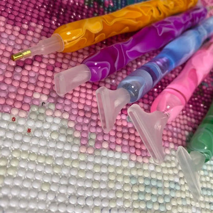 Kit Caneta Ergonômica com 5 pontas + brinde