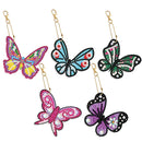 Kit Completo - Pingente em Pintura Diamantes - Borboleta flor