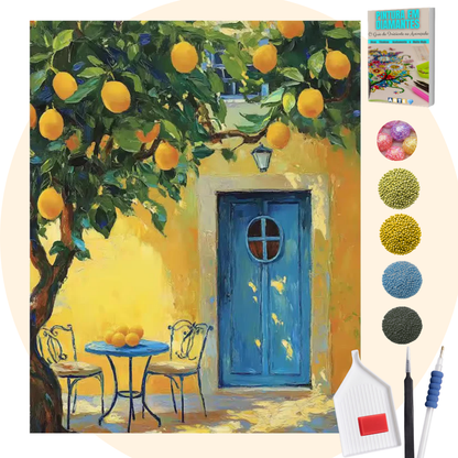 Kit Completo - Pintura em Diamantes Especiais Pó Mágico - Siciliano