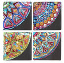 Kit 4 Marcadores de Livros Diagonal - Pintura em Diamante - 6