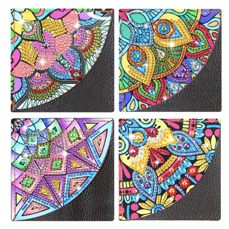 Kit 4 Marcadores de Livros Diagonal - Pintura em Diamante - 2