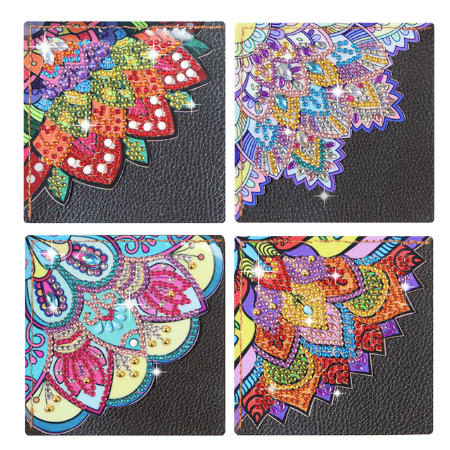 Kit 4 Marcadores de Livros Diagonal - Pintura em Diamante - 1