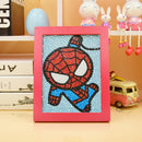 Kit Completo - Pintura em Diamante Kids - Homem Aranha 15x20cm