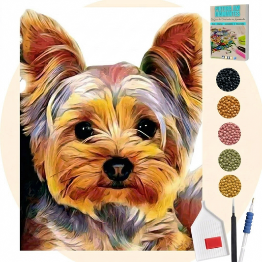 Kit Completo - Pintura em Diamantes - Yorkshire