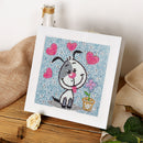 Kit Completo - Pintura em Diamante Kids - Dog 2 - 15x15cm