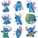 Sticker com Pintura em Diamantes - Stitch