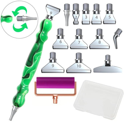 Kit  Caneta especial com 14 pontas- Pintura em Diamante