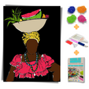 Kit Completo - Pintura em Diamantes - Baiana