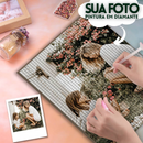 Kit Completo - Pintura em Diamantes - Tela Personalizada