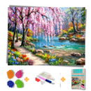 Kit Completo - Pintura em Diamantes - Natureza bela