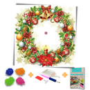 Kit Completo - Pintura em Diamantes - Guirlanda
