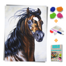 Kit Completo - Pintura em Diamantes - Lindo Cavalo