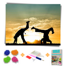 Kit Completo - Pintura em Diamantes - Capoeira 2