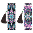 Promoção - Kit com 2 Marcadores de Livros - Pintura em Diamantes - Mandala Lilas