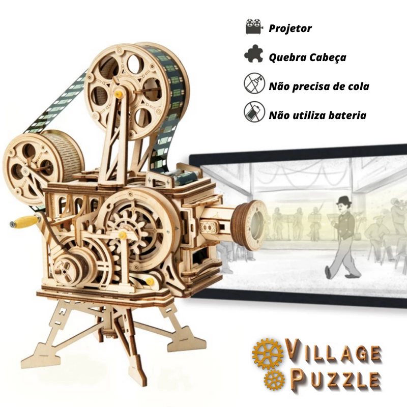 Village Puzzle - Projetor Nostálgico