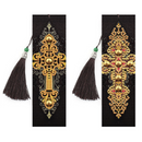 Promoção - Kit com 2 Marcadores de Livros - Pintura em Diamantes - Cruz