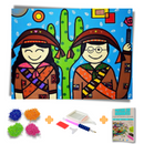 Kit Completo - Pintura em Diamantes - Xilogravura 4