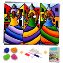 Kit Completo - Pintura em Diamantes - Baianas