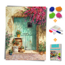 Kit Completo - Pintura em Diamantes - Porta grega