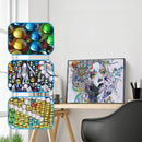 Kit Completo - Pintura em Diamantes - Mulher e Arte - 30x40