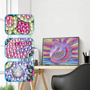 Kit Completo - Pintura em Diamantes - Cisne Mágico - 40x30